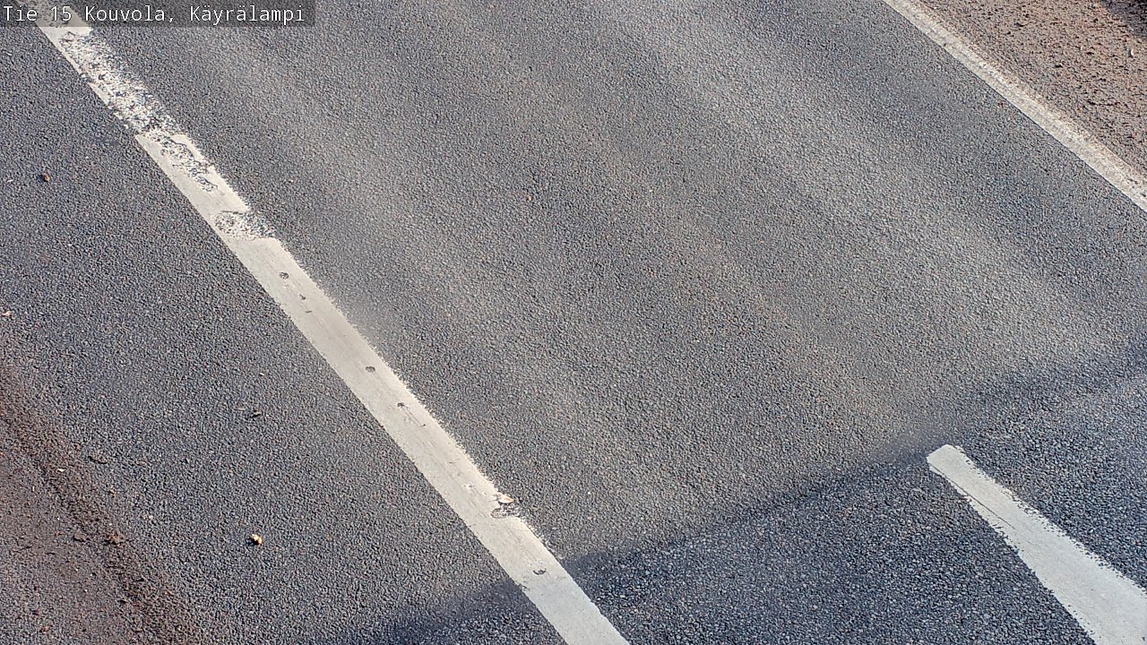 Weather Camera Image Väg 15 Kouvola, Käyrälampi, Kouvola, Kymenlaakso