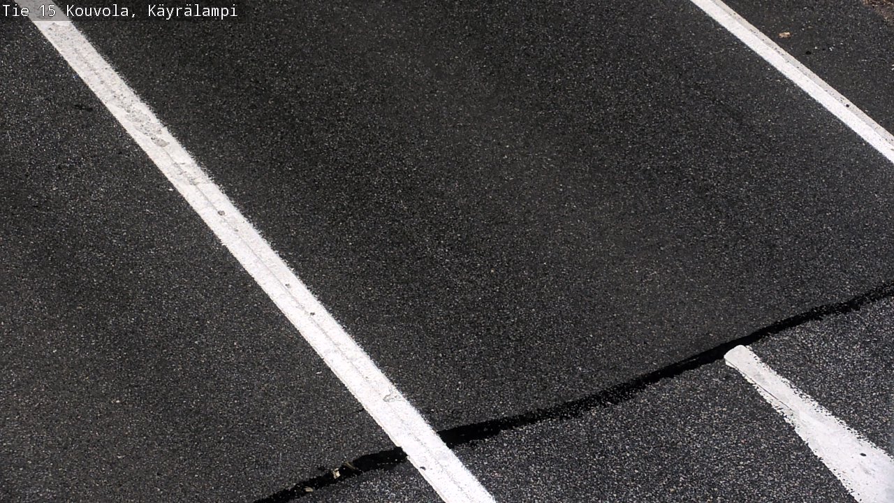 Weather Camera Image Väg 15 Kouvola, Käyrälampi, Kouvola, Kymenlaakso