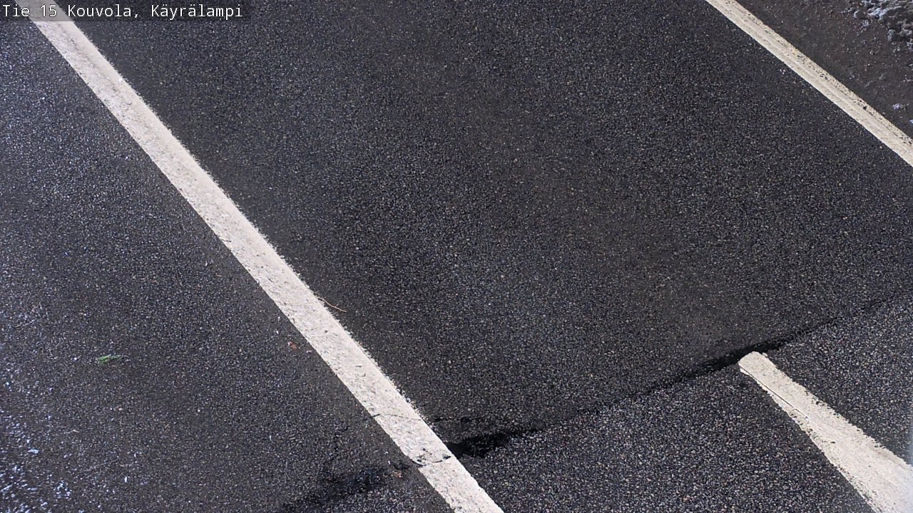 Weather Camera Image Väg 15 Kouvola, Käyrälampi, Kouvola, Kymenlaakso