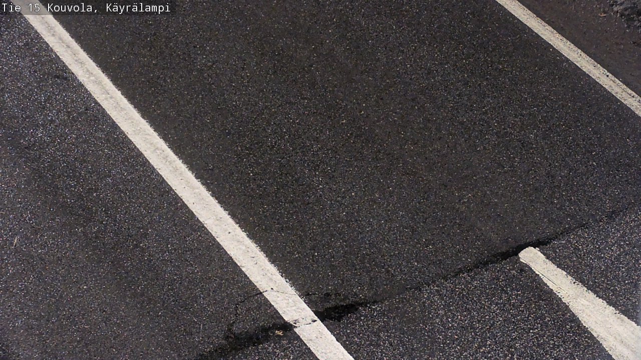 Weather Camera Image Väg 15 Kouvola, Käyrälampi, Kouvola, Kymenlaakso