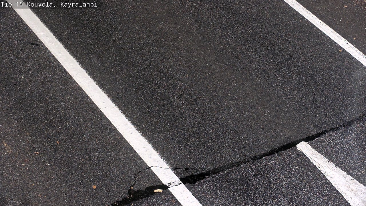 Weather Camera Image Road 15 Kouvola, Käyrälampi, Kouvola, Kymenlaakso