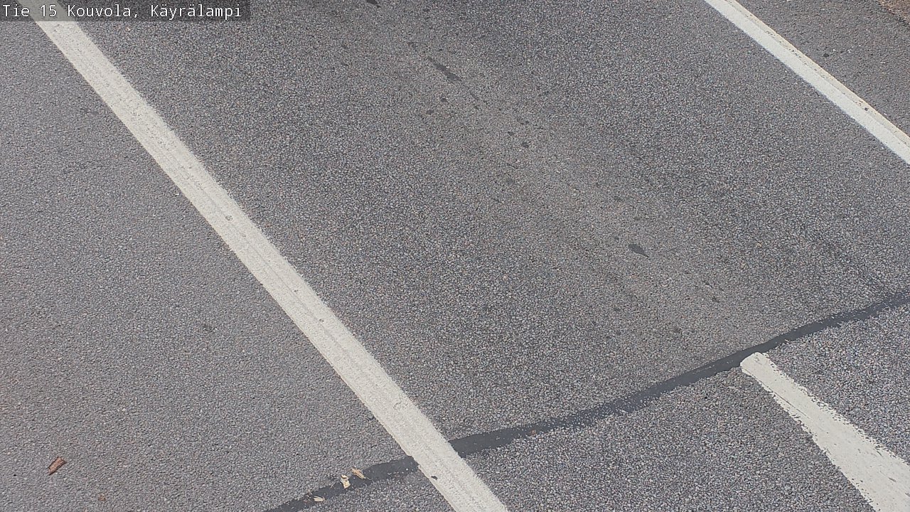 Weather Camera Image Road 15 Kouvola, Käyrälampi, Kouvola, Kymenlaakso