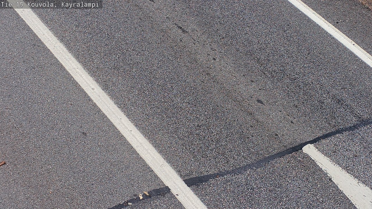 Weather Camera Image Road 15 Kouvola, Käyrälampi, Kouvola, Kymenlaakso
