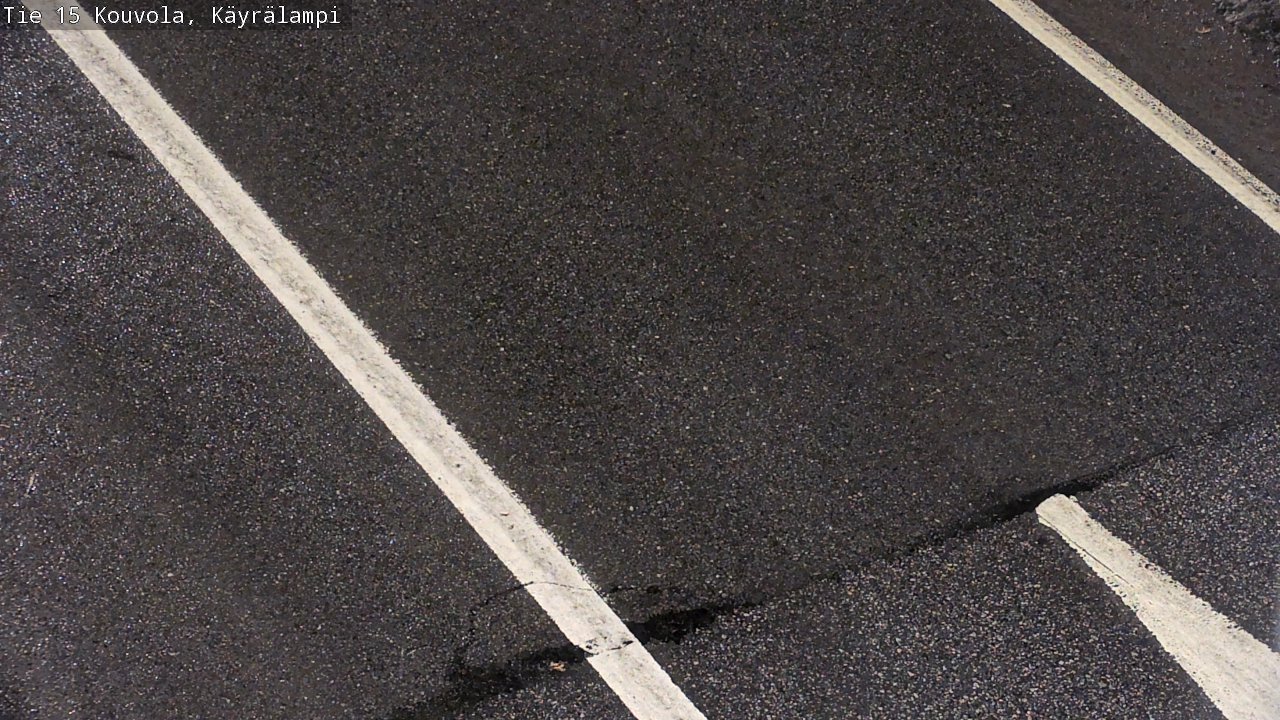 Weather Camera Image Väg 15 Kouvola, Käyrälampi, Kouvola, Kymenlaakso