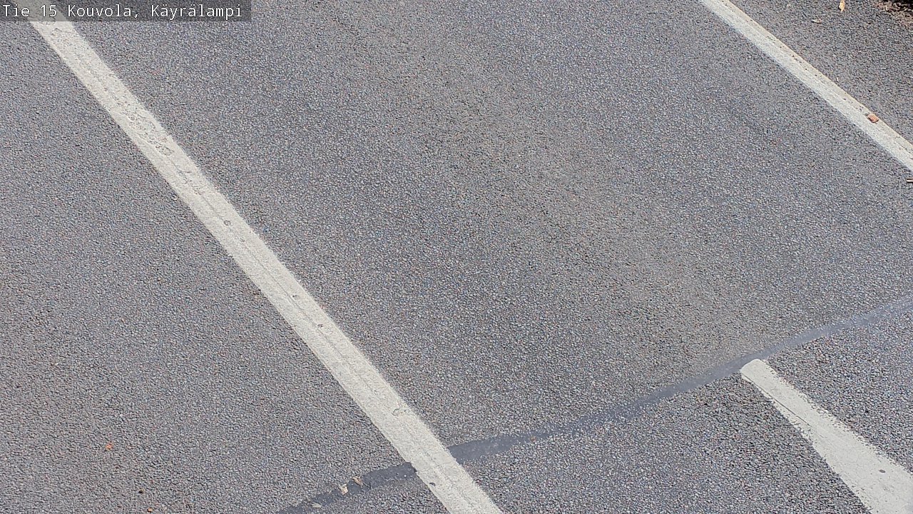 Weather Camera Image Väg 15 Kouvola, Käyrälampi, Kouvola, Kymenlaakso