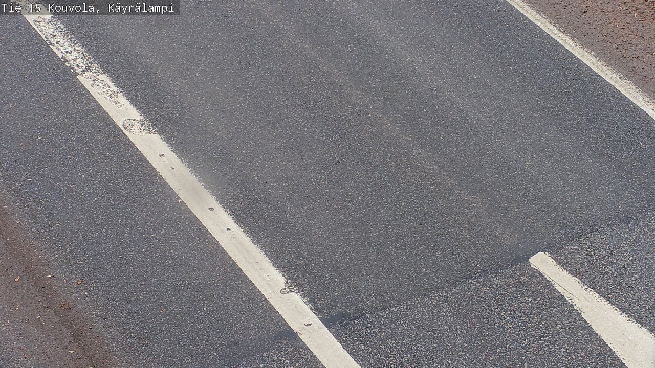 Weather Camera Image Väg 15 Kouvola, Käyrälampi, Kouvola, Kymenlaakso