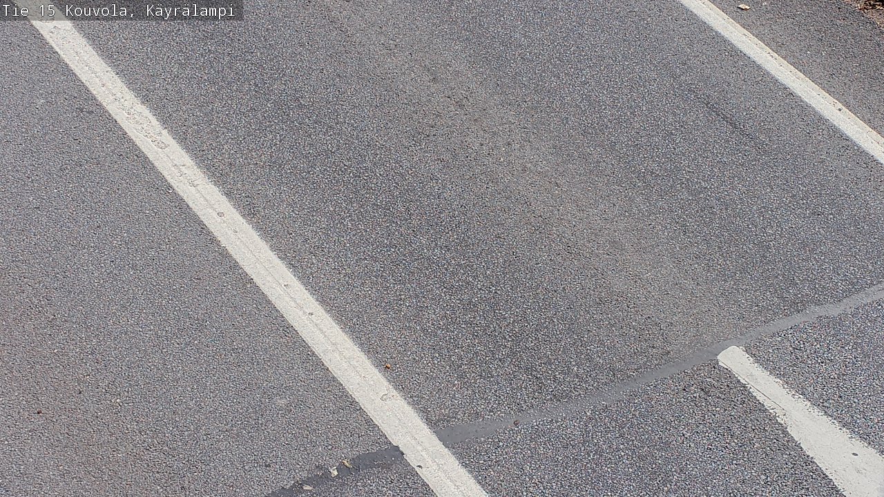 Weather Camera Image Road 15 Kouvola, Käyrälampi, Kouvola, Kymenlaakso