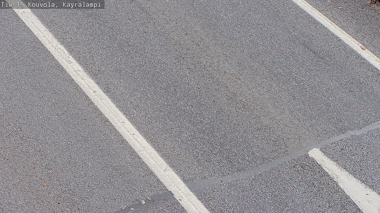 Weather Camera Image Väg 15 Kouvola, Käyrälampi, Kouvola, Kymenlaakso