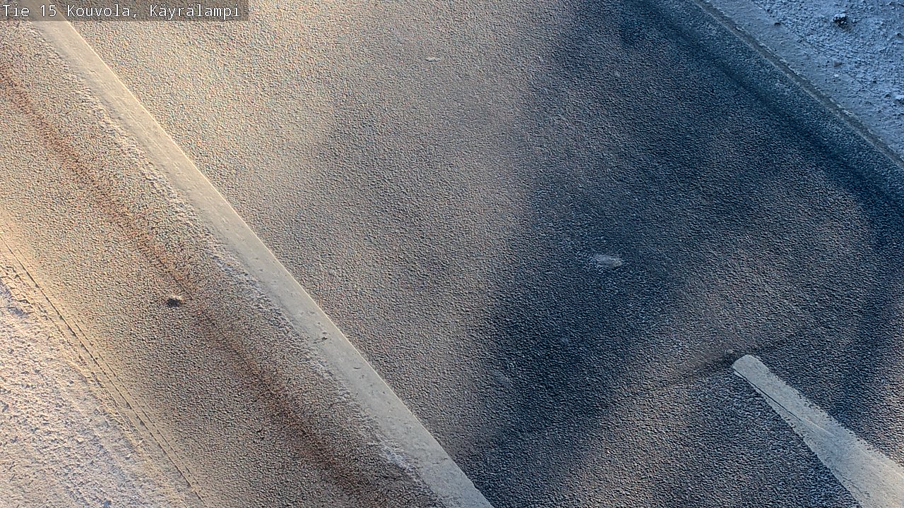 Kelikamerat Kuva Tie 15 Kouvola, Käyrälampi, Kouvola, Kymenlaakso