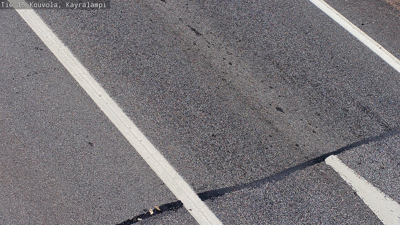 Weather Camera Image Road 15 Kouvola, Käyrälampi, Kouvola, Kymenlaakso