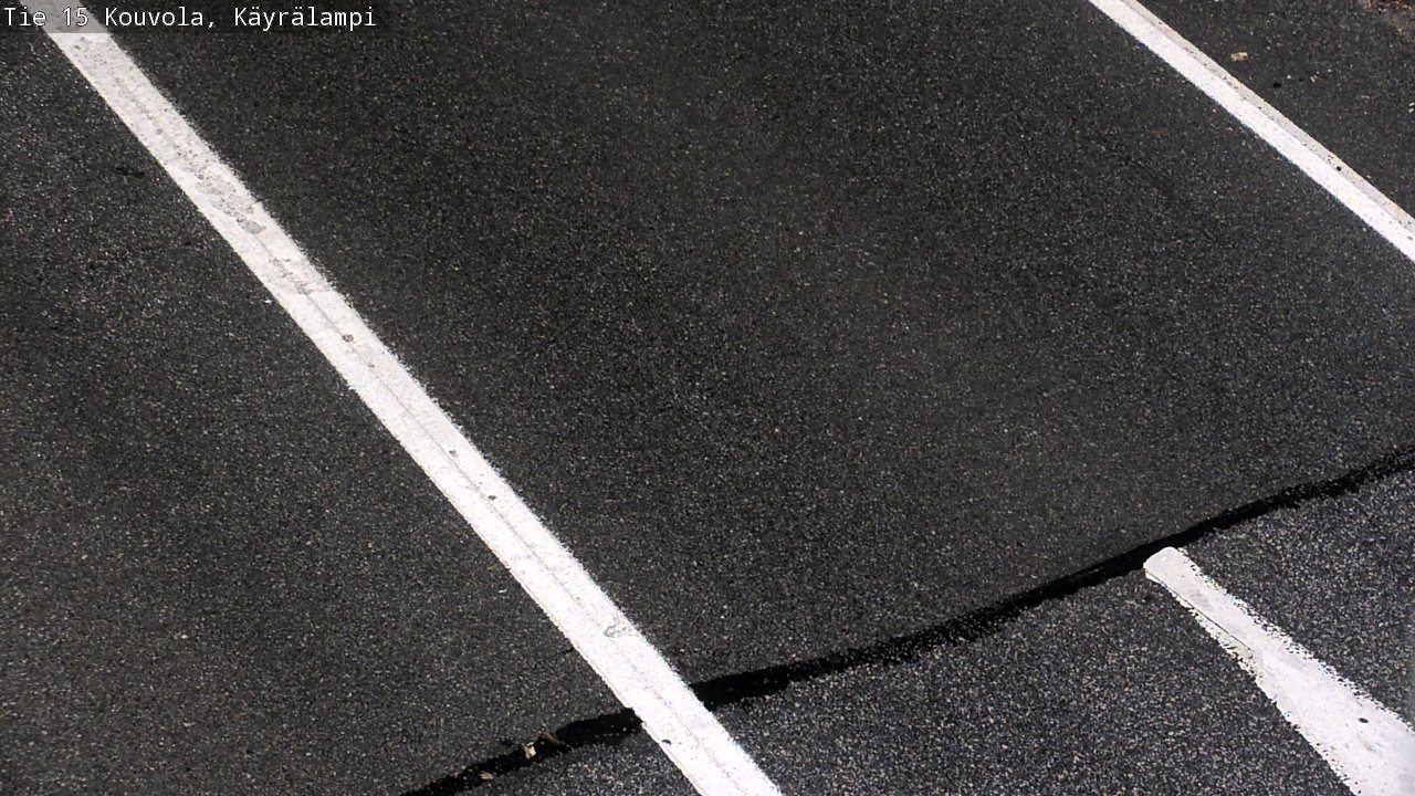 Weather Camera Image Väg 15 Kouvola, Käyrälampi, Kouvola, Kymenlaakso
