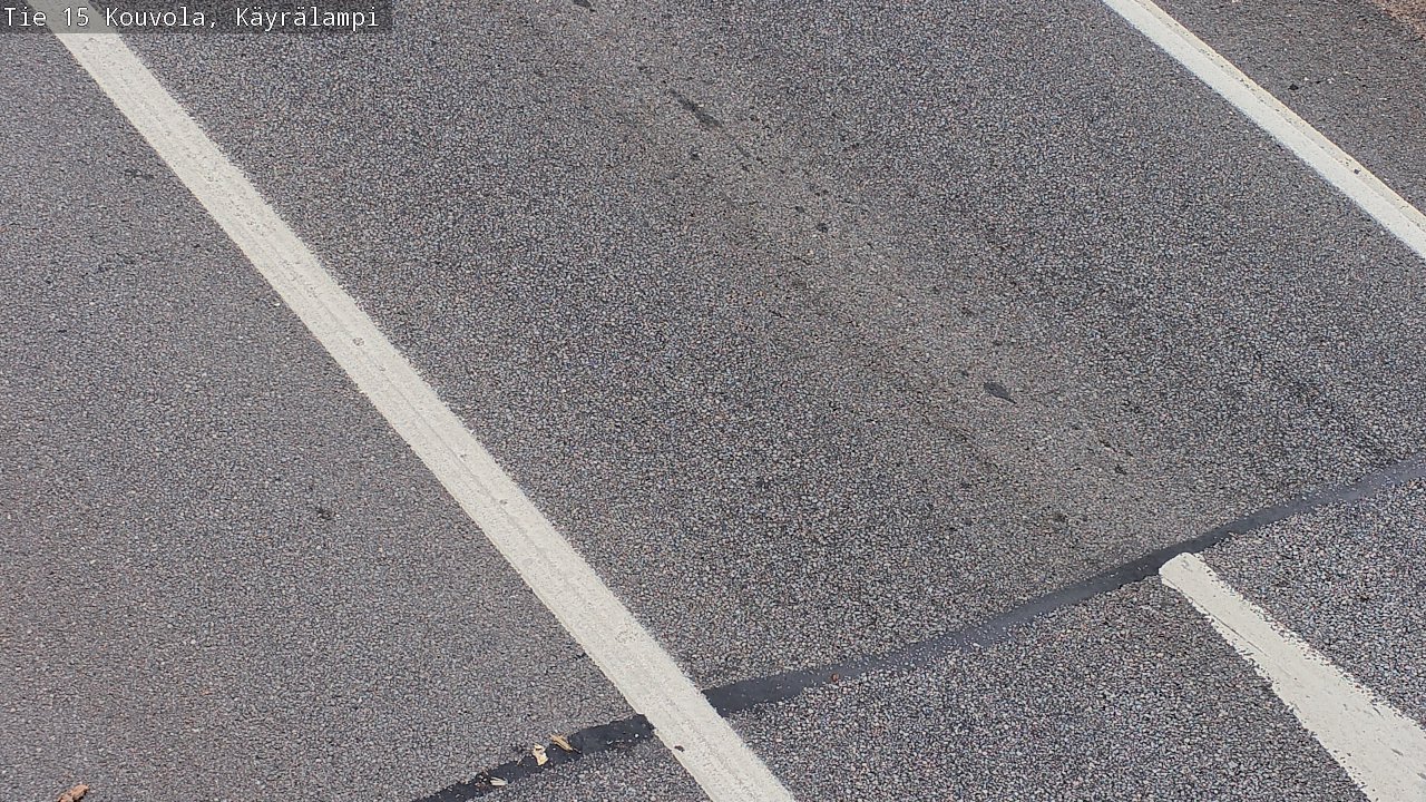 Weather Camera Image Road 15 Kouvola, Käyrälampi, Kouvola, Kymenlaakso