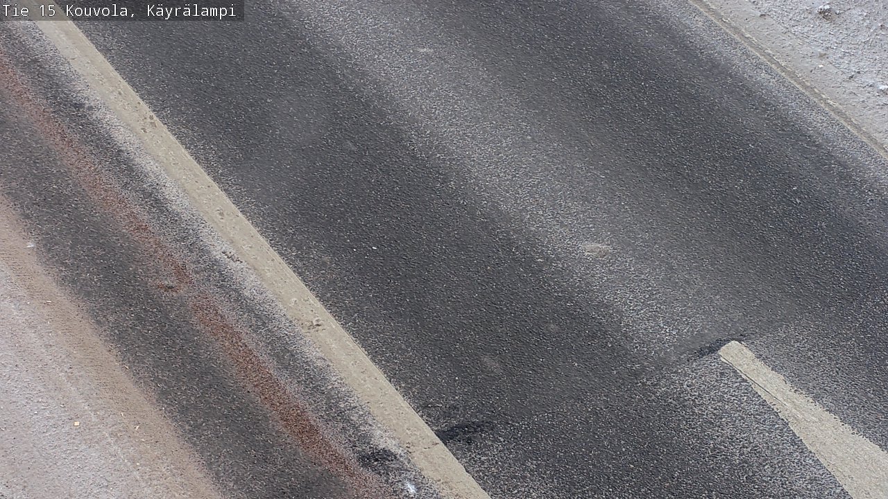Weather Camera Image Väg 15 Kouvola, Käyrälampi, Kouvola, Kymenlaakso