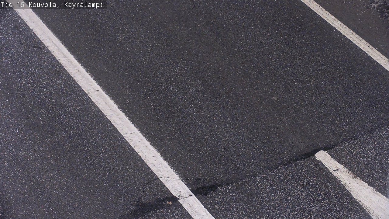 Weather Camera Image Väg 15 Kouvola, Käyrälampi, Kouvola, Kymenlaakso