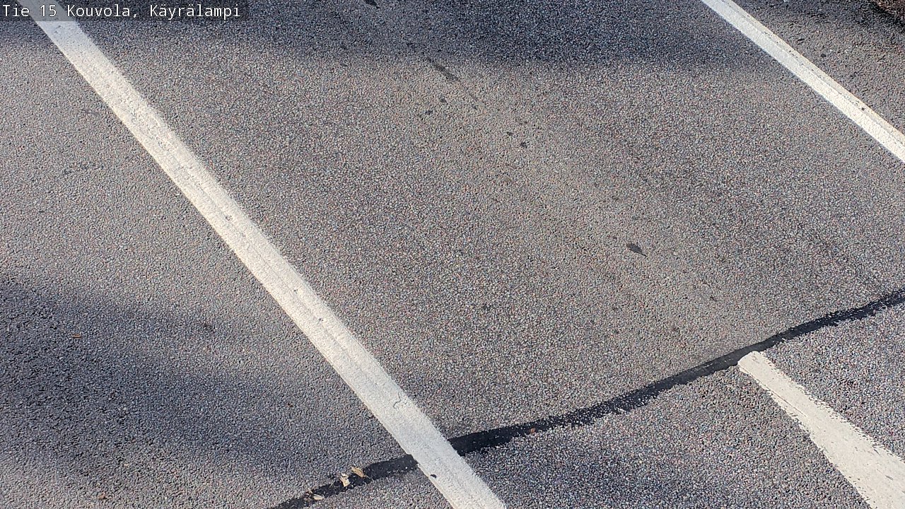 Weather Camera Image Road 15 Kouvola, Käyrälampi, Kouvola, Kymenlaakso