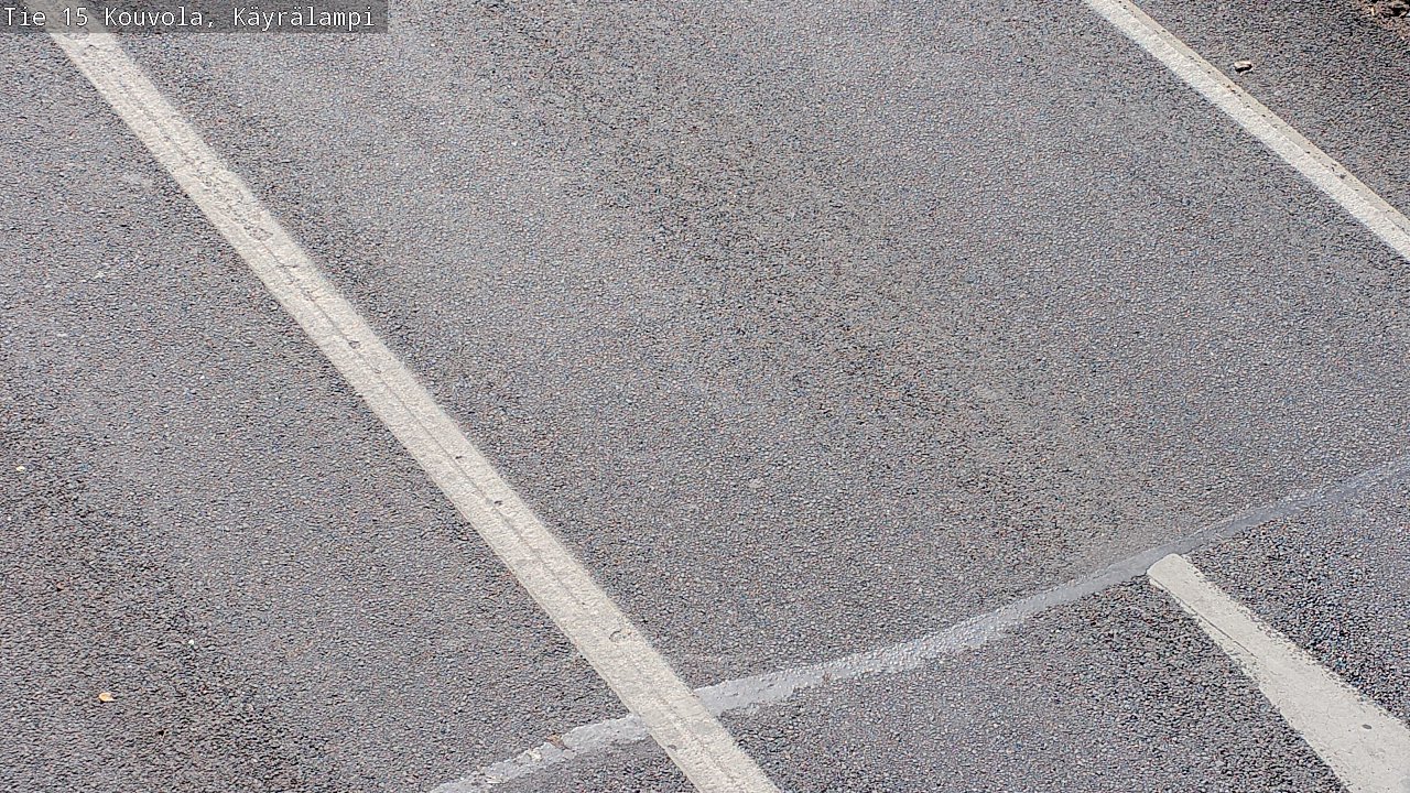 Weather Camera Image Road 15 Kouvola, Käyrälampi, Kouvola, Kymenlaakso