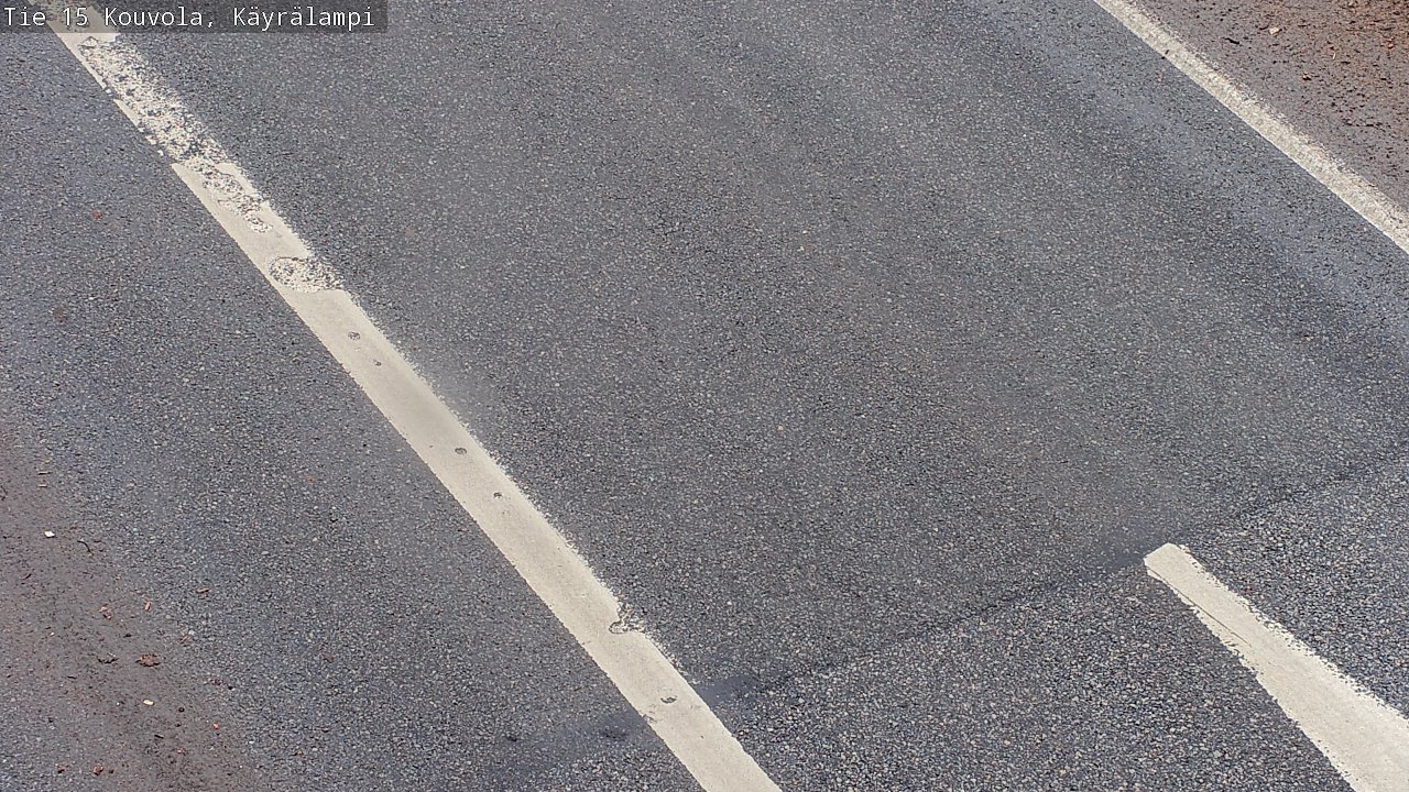 Weather Camera Image Väg 15 Kouvola, Käyrälampi, Kouvola, Kymenlaakso