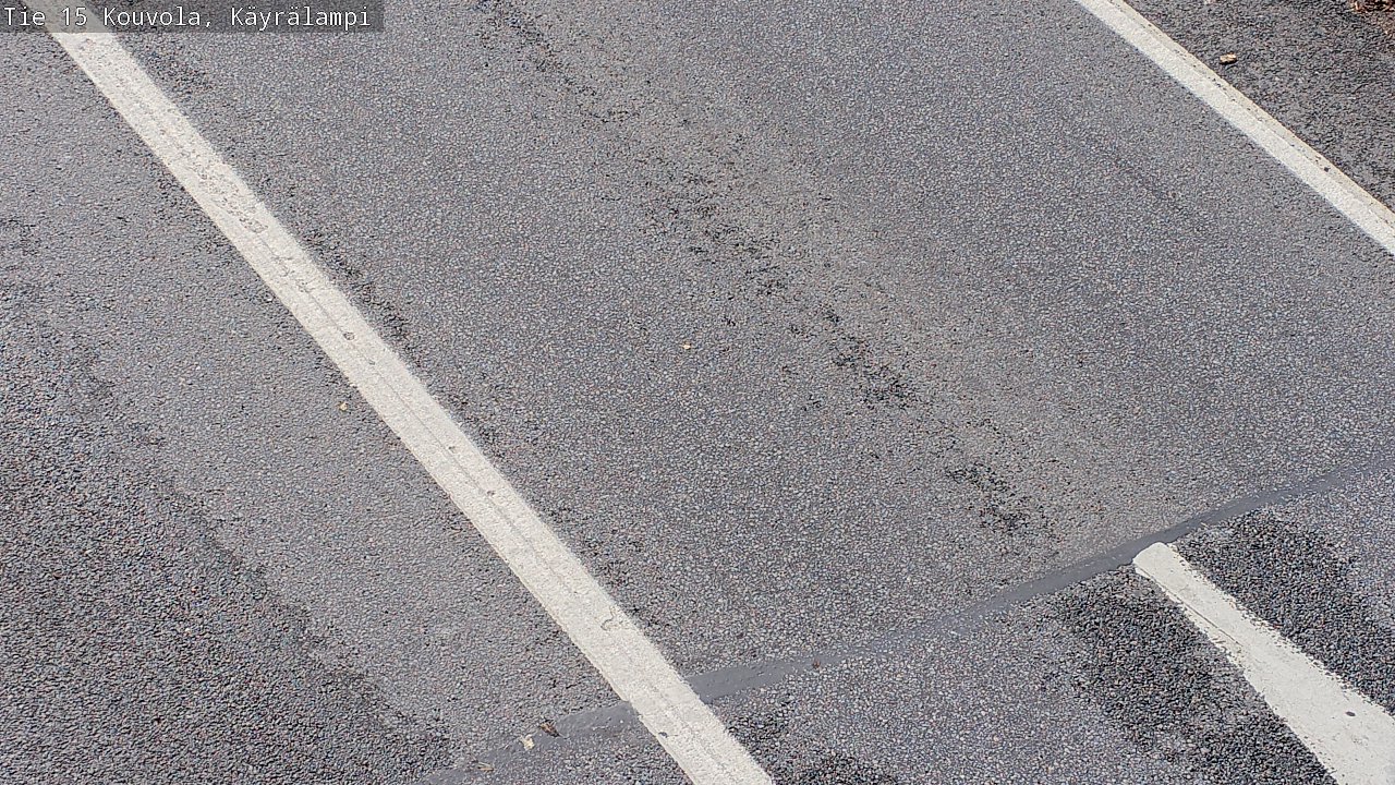 Weather Camera Image Road 15 Kouvola, Käyrälampi, Kouvola, Kymenlaakso