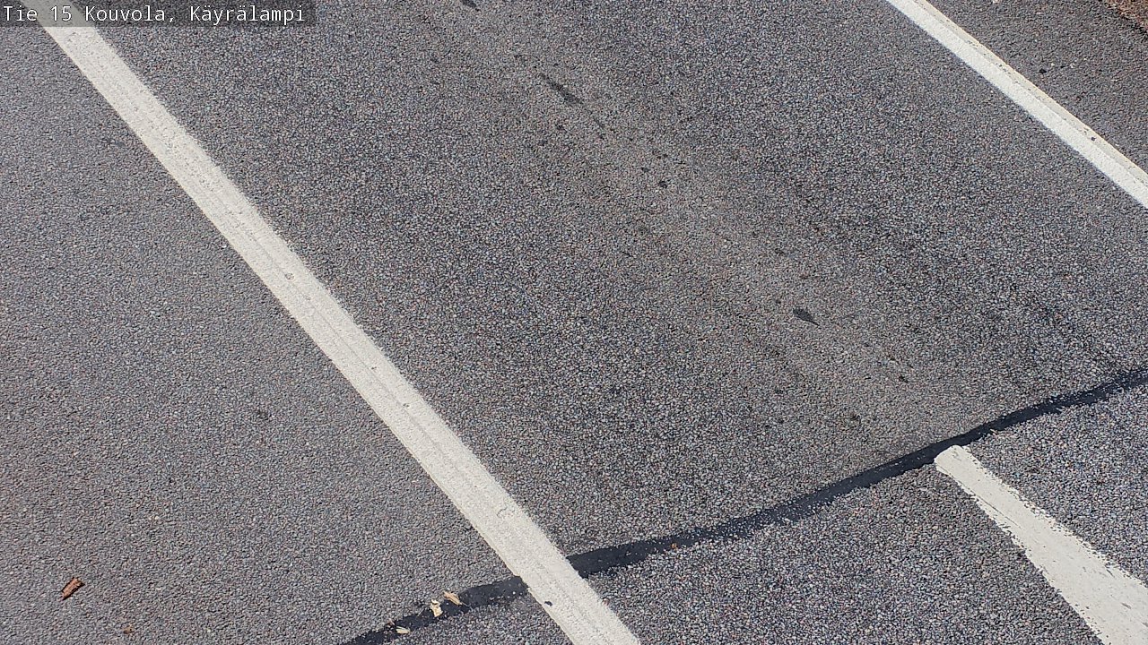 Weather Camera Image Road 15 Kouvola, Käyrälampi, Kouvola, Kymenlaakso
