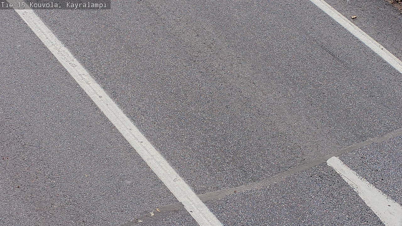 Weather Camera Image Road 15 Kouvola, Käyrälampi, Kouvola, Kymenlaakso