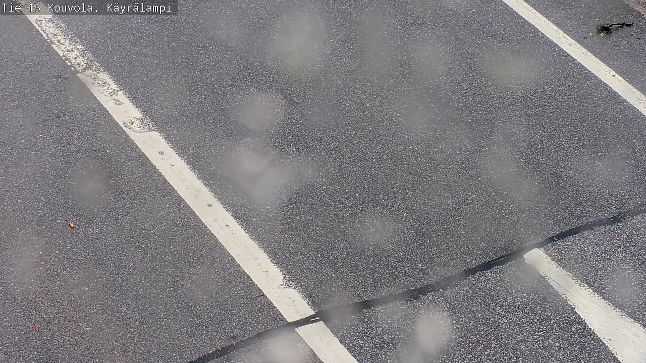 Weather Camera Image Road 15 Kouvola, Käyrälampi, Kouvola, Kymenlaakso