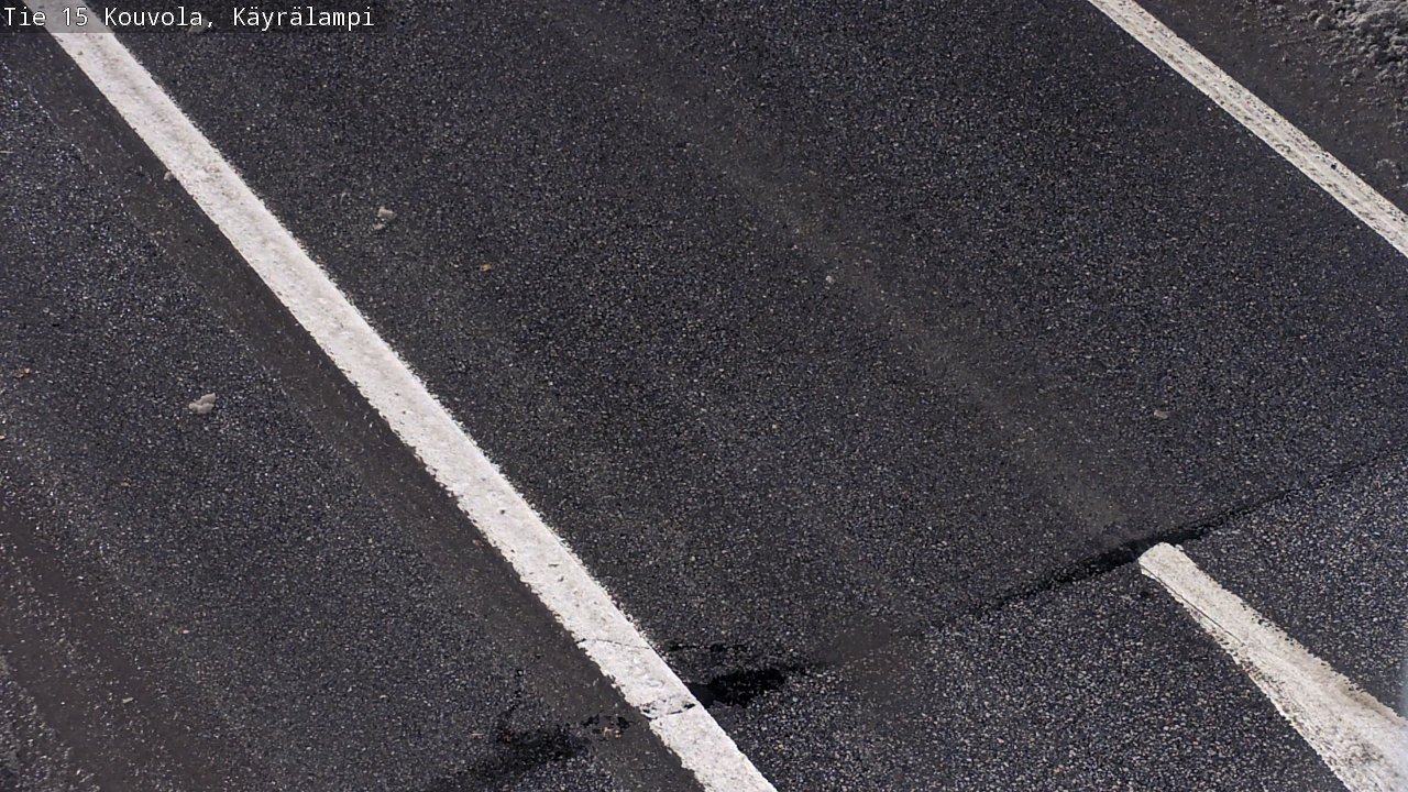 Weather Camera Image Väg 15 Kouvola, Käyrälampi, Kouvola, Kymenlaakso