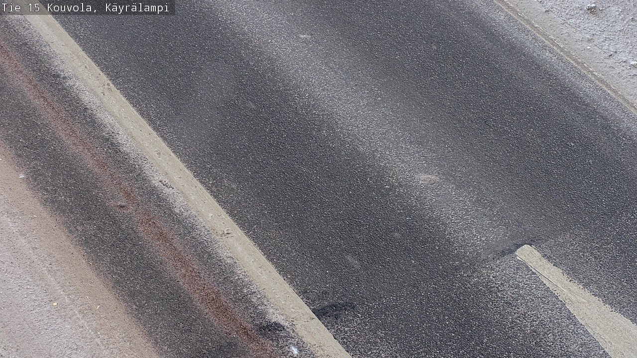 Weather Camera Image Väg 15 Kouvola, Käyrälampi, Kouvola, Kymenlaakso