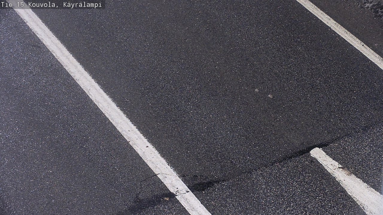 Weather Camera Image Väg 15 Kouvola, Käyrälampi, Kouvola, Kymenlaakso