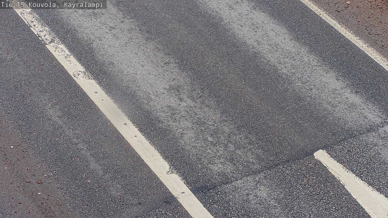 Weather Camera Image Väg 15 Kouvola, Käyrälampi, Kouvola, Kymenlaakso