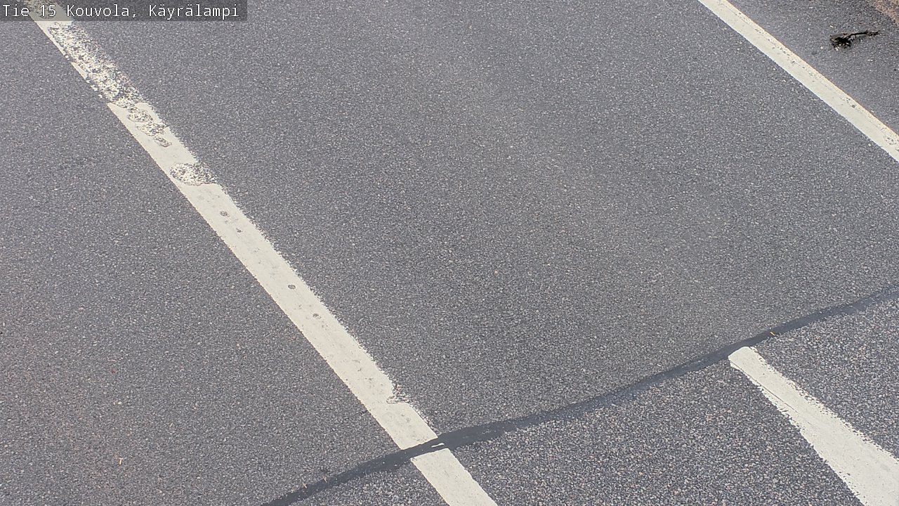 Weather Camera Image Väg 15 Kouvola, Käyrälampi, Kouvola, Kymenlaakso