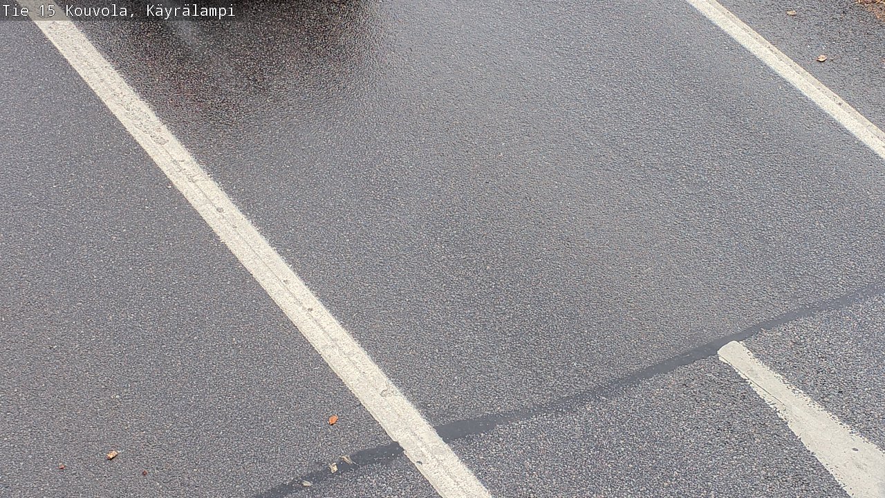 Weather Camera Image Väg 15 Kouvola, Käyrälampi, Kouvola, Kymenlaakso