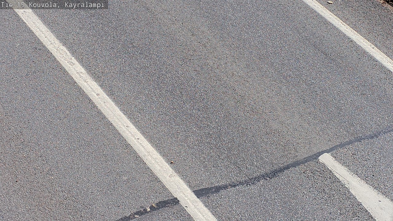 Weather Camera Image Road 15 Kouvola, Käyrälampi, Kouvola, Kymenlaakso
