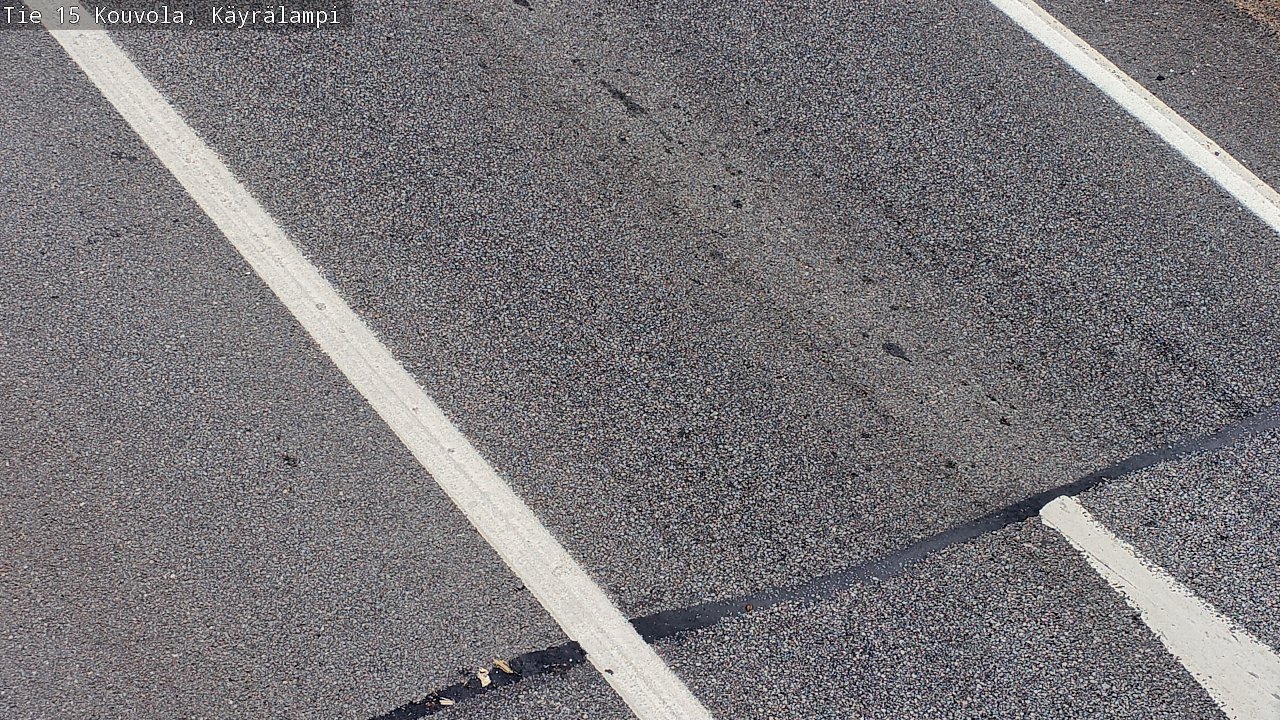 Weather Camera Image Road 15 Kouvola, Käyrälampi, Kouvola, Kymenlaakso