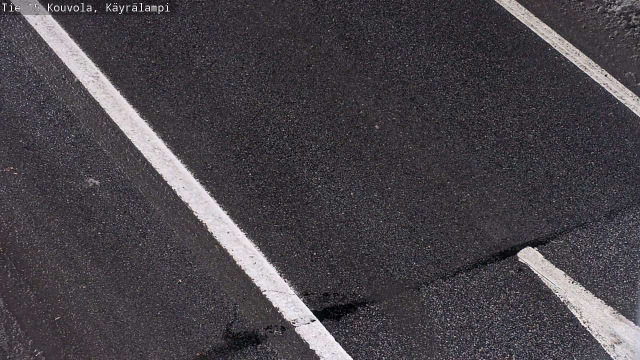 Weather Camera Image Väg 15 Kouvola, Käyrälampi, Kouvola, Kymenlaakso