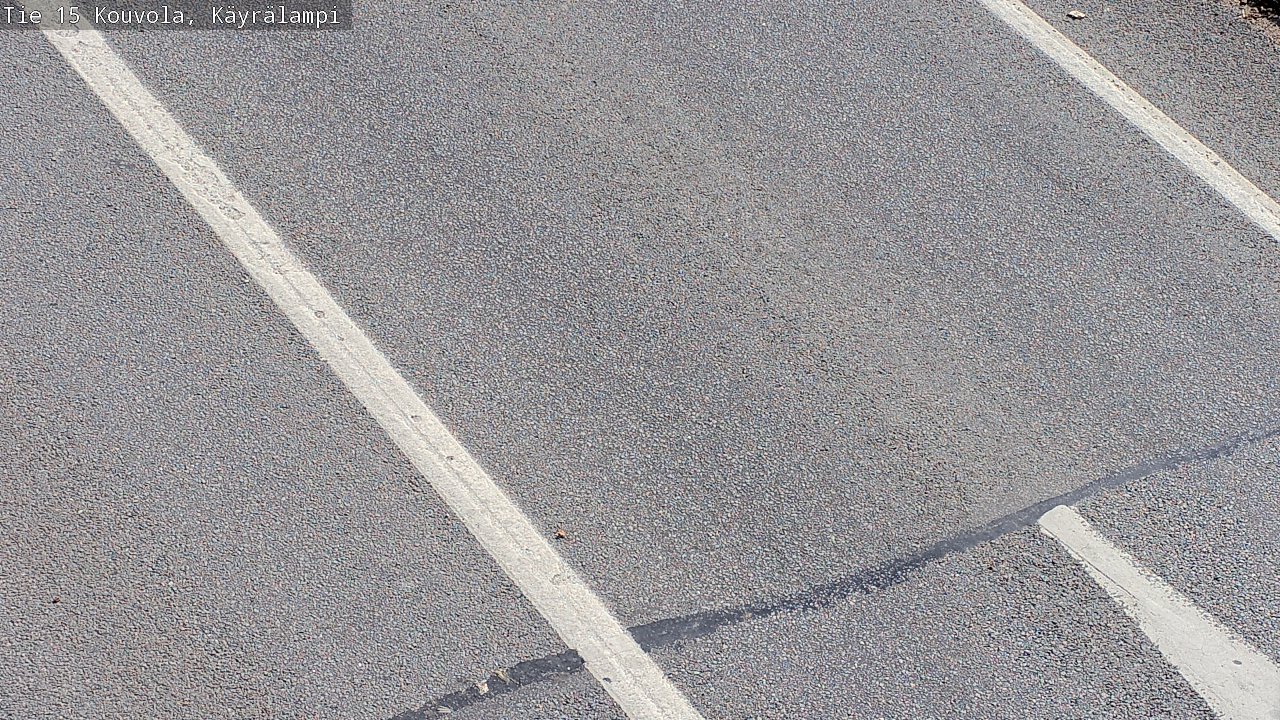 Weather Camera Image Road 15 Kouvola, Käyrälampi, Kouvola, Kymenlaakso
