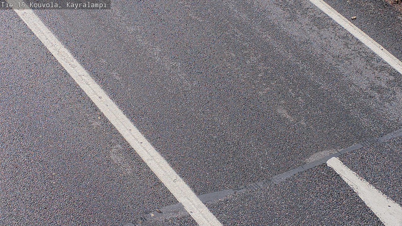 Weather Camera Image Road 15 Kouvola, Käyrälampi, Kouvola, Kymenlaakso