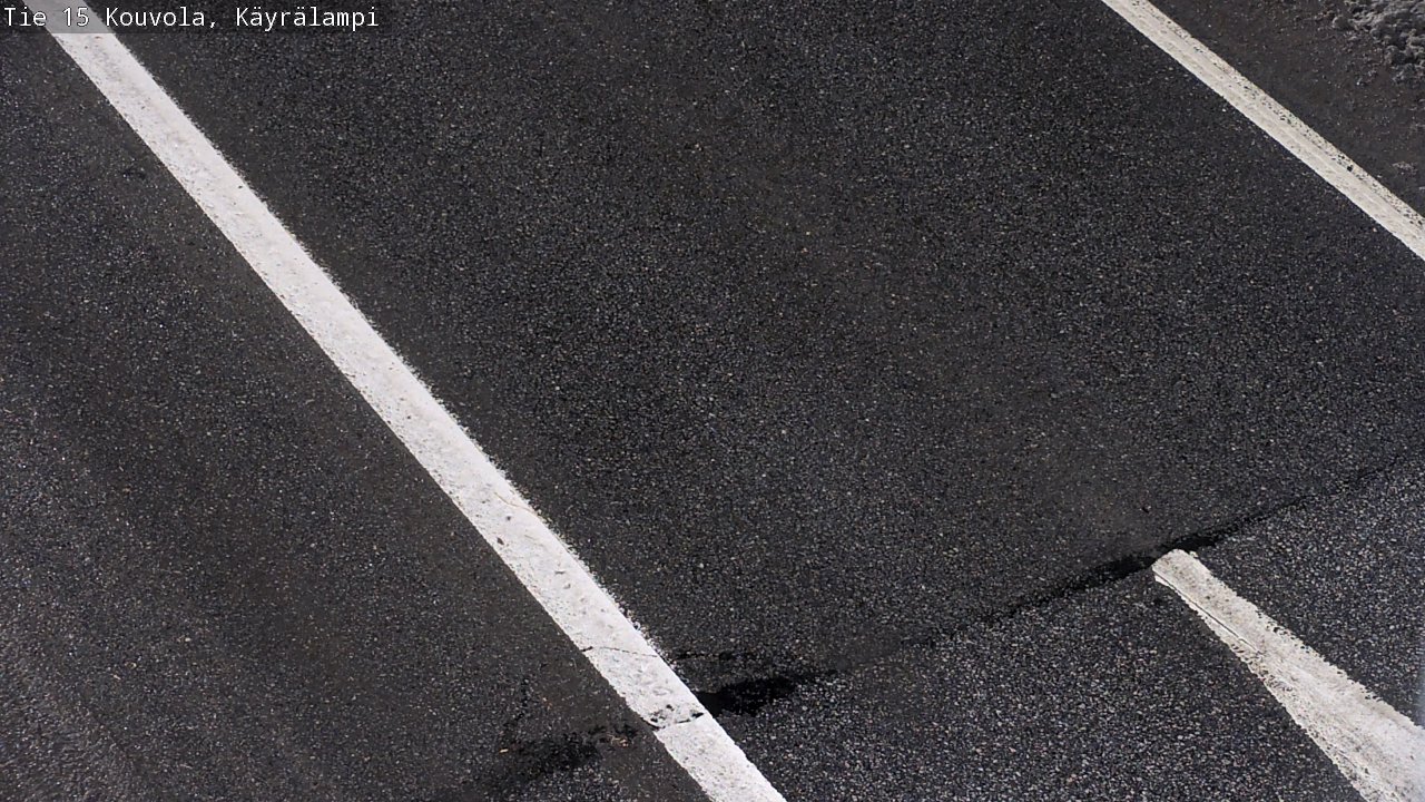 Weather Camera Image Väg 15 Kouvola, Käyrälampi, Kouvola, Kymenlaakso