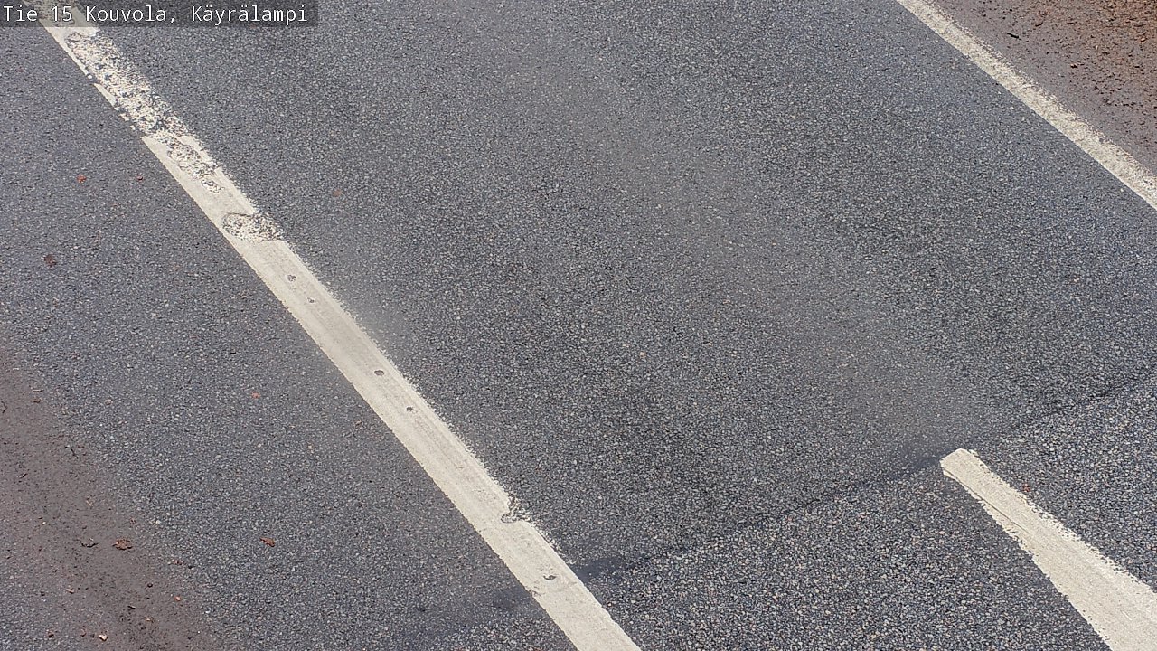 Weather Camera Image Väg 15 Kouvola, Käyrälampi, Kouvola, Kymenlaakso