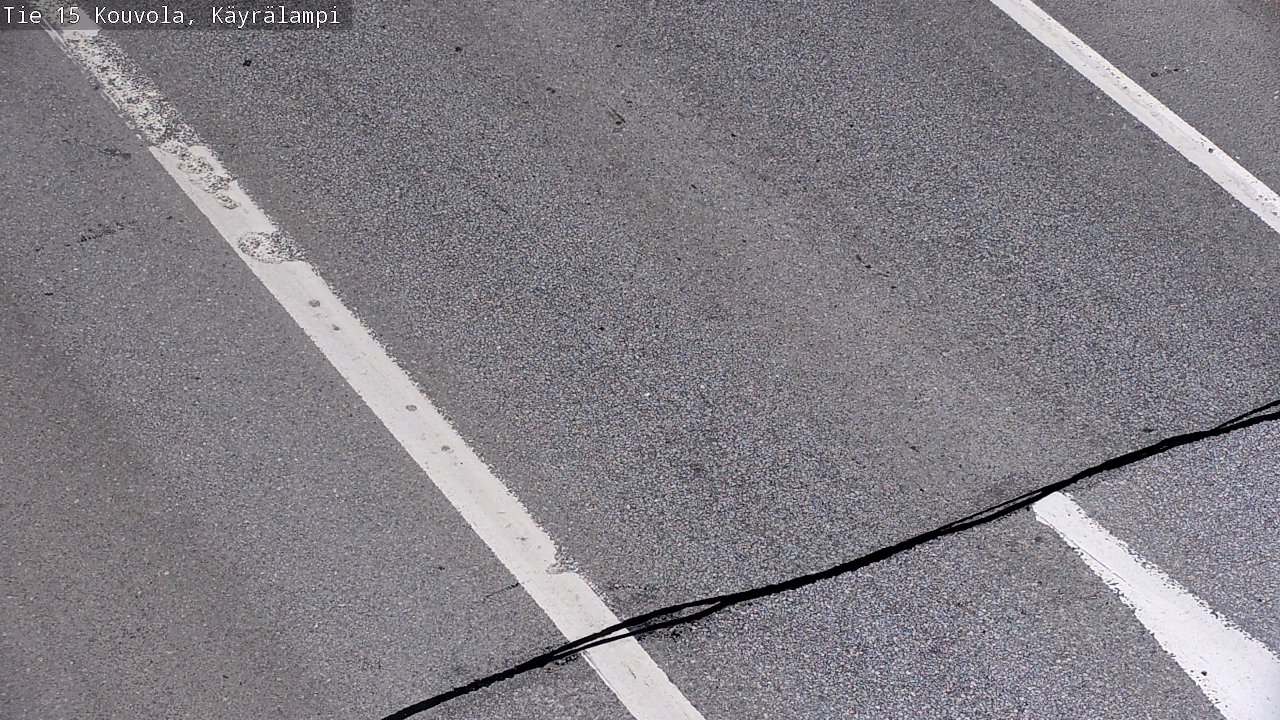 Weather Camera Image Väg 15 Kouvola, Käyrälampi, Kouvola, Kymenlaakso