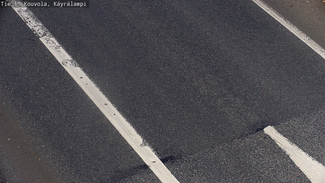 Weather Camera Image Road 15 Kouvola, Käyrälampi, Kouvola, Kymenlaakso