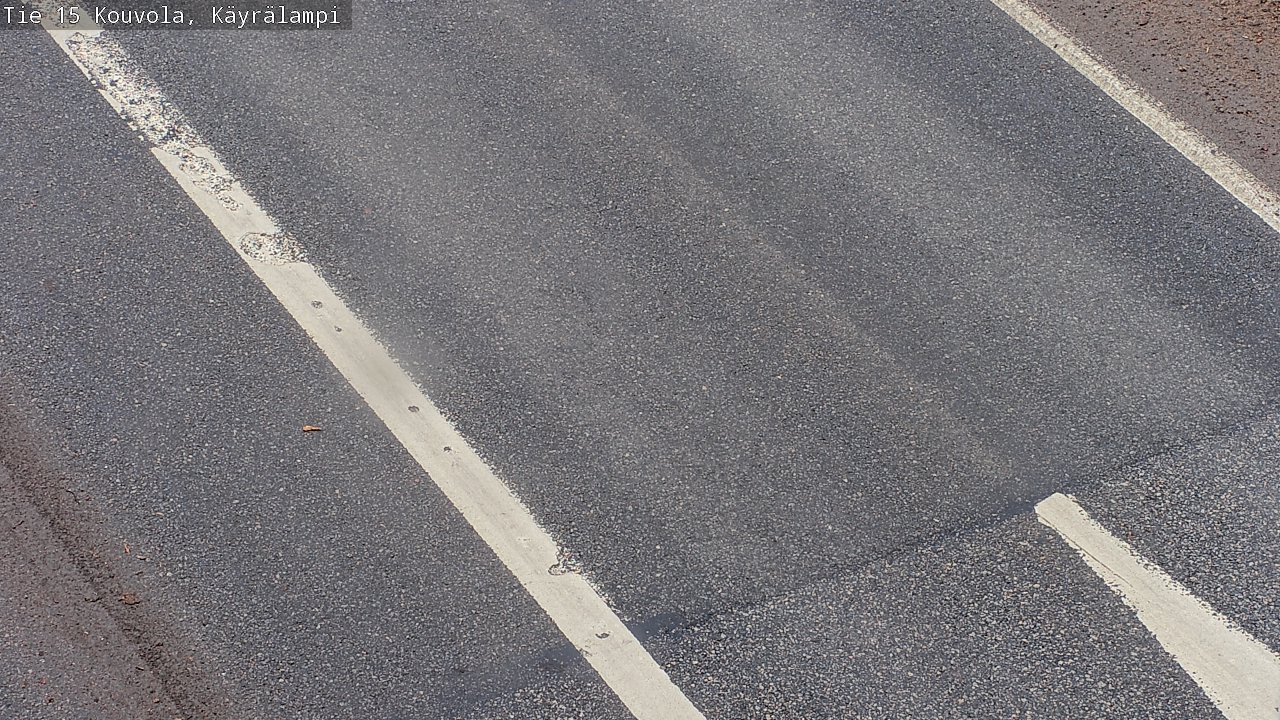Weather Camera Image Väg 15 Kouvola, Käyrälampi, Kouvola, Kymenlaakso