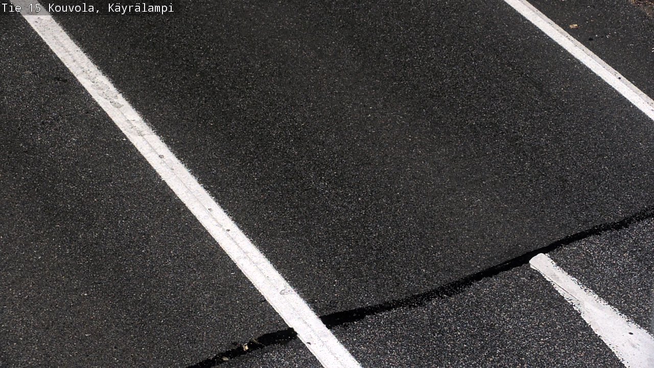 Weather Camera Image Väg 15 Kouvola, Käyrälampi, Kouvola, Kymenlaakso