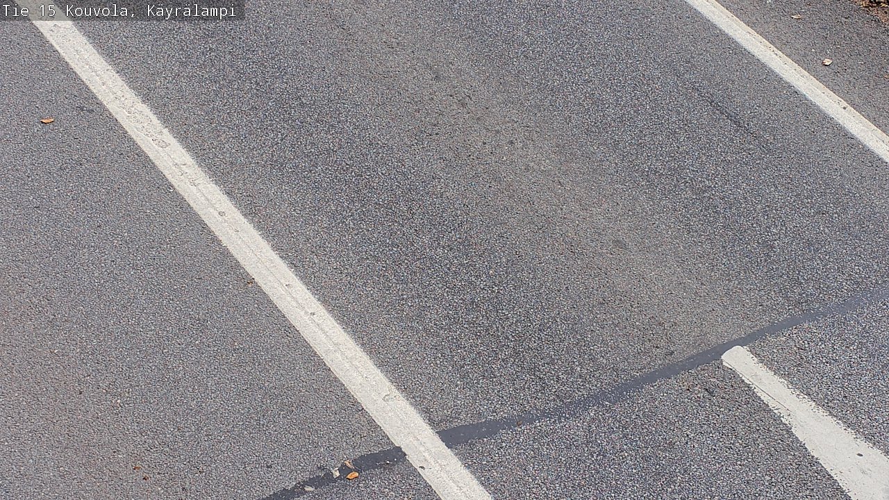 Weather Camera Image Väg 15 Kouvola, Käyrälampi, Kouvola, Kymenlaakso