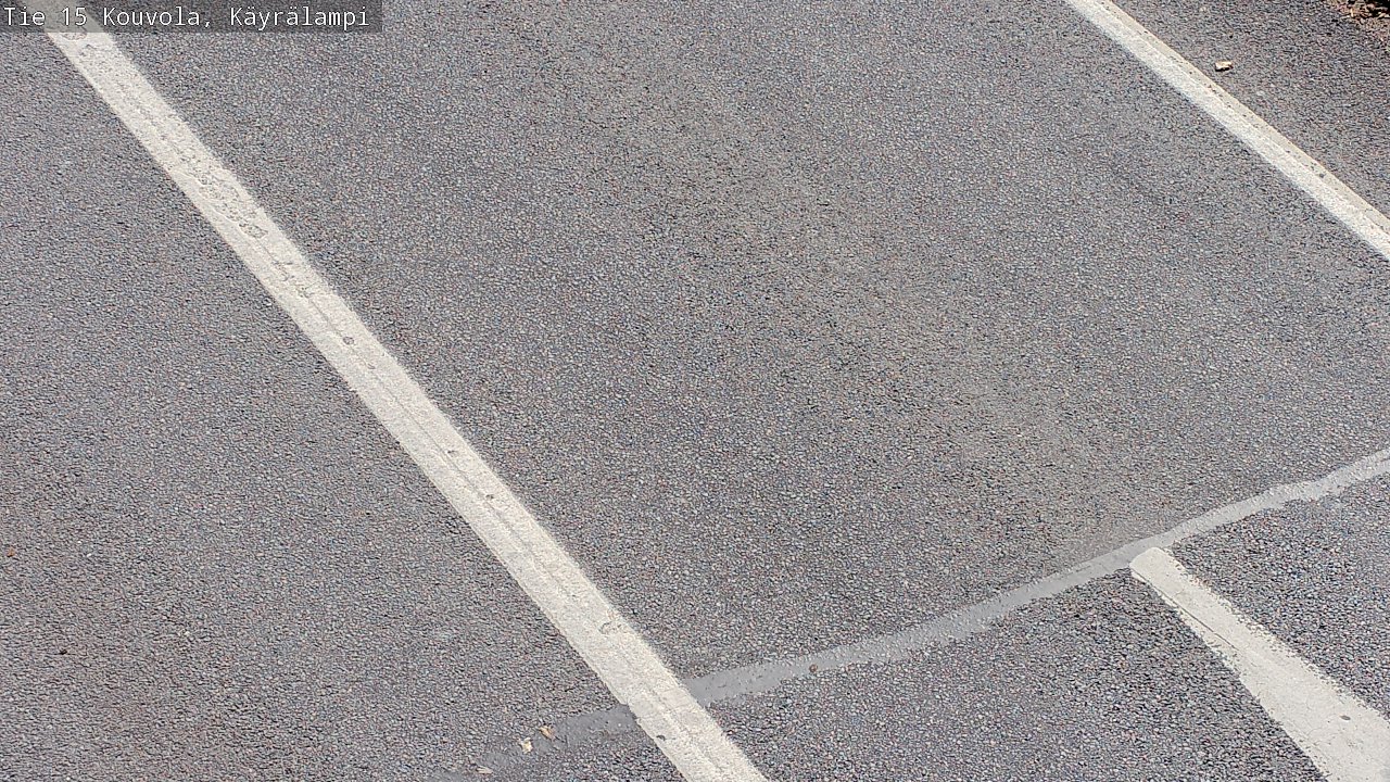Weather Camera Image Road 15 Kouvola, Käyrälampi, Kouvola, Kymenlaakso