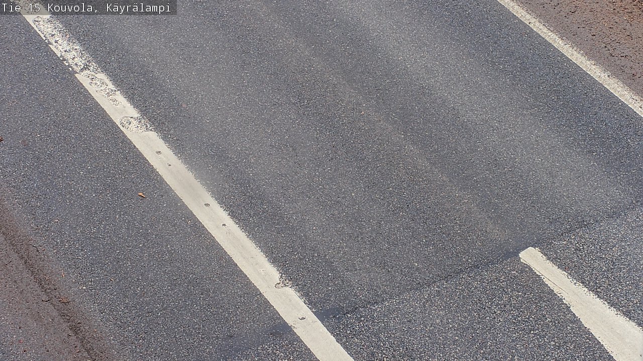 Weather Camera Image Väg 15 Kouvola, Käyrälampi, Kouvola, Kymenlaakso