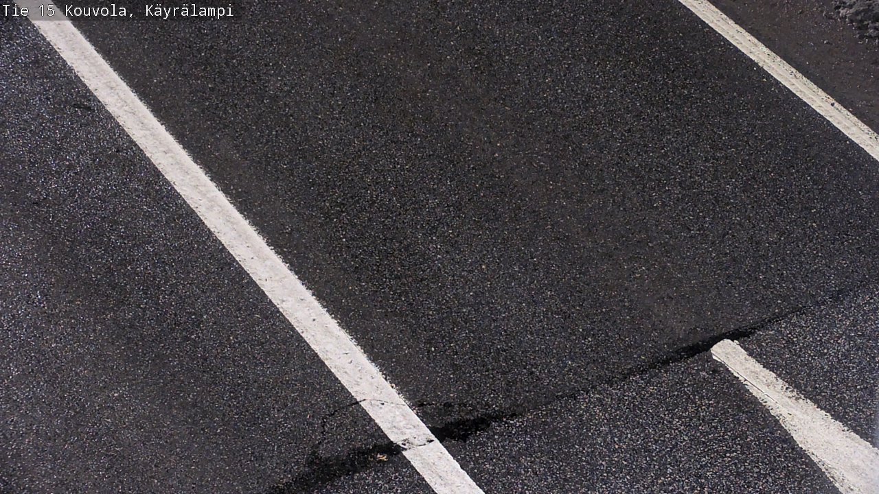 Weather Camera Image Väg 15 Kouvola, Käyrälampi, Kouvola, Kymenlaakso