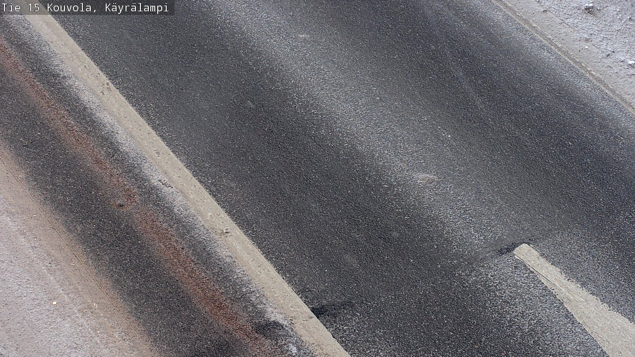 Weather Camera Image Väg 15 Kouvola, Käyrälampi, Kouvola, Kymenlaakso