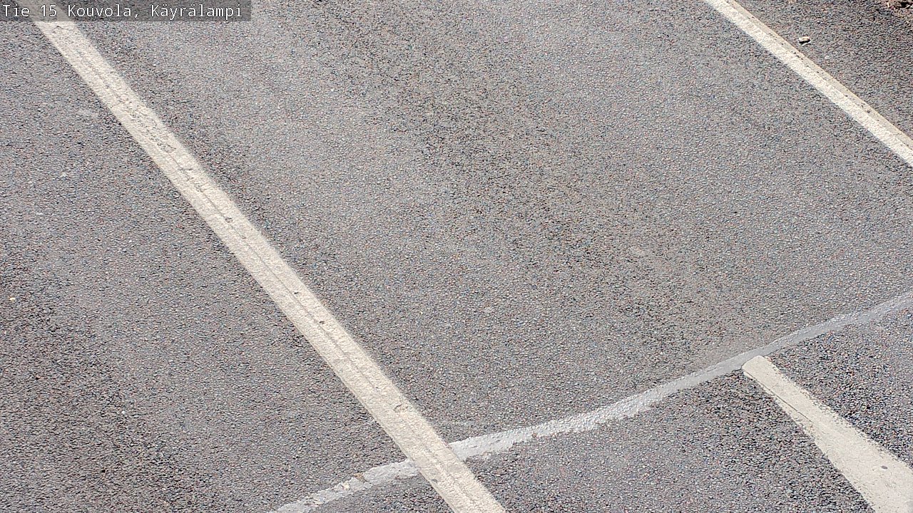 Weather Camera Image Road 15 Kouvola, Käyrälampi, Kouvola, Kymenlaakso