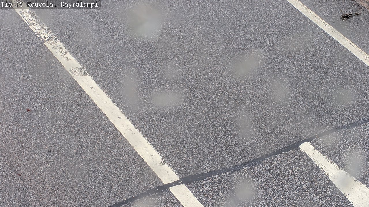 Weather Camera Image Road 15 Kouvola, Käyrälampi, Kouvola, Kymenlaakso