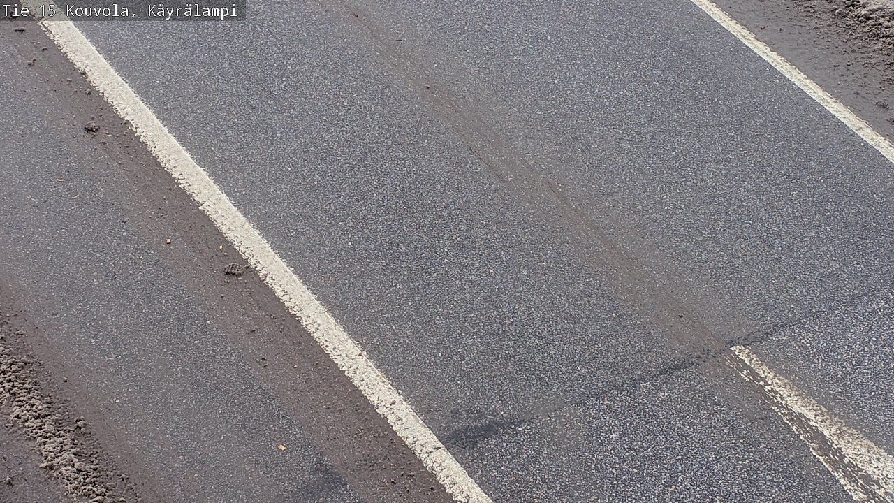 Weather Camera Image Väg 15 Kouvola, Käyrälampi, Kouvola, Kymenlaakso